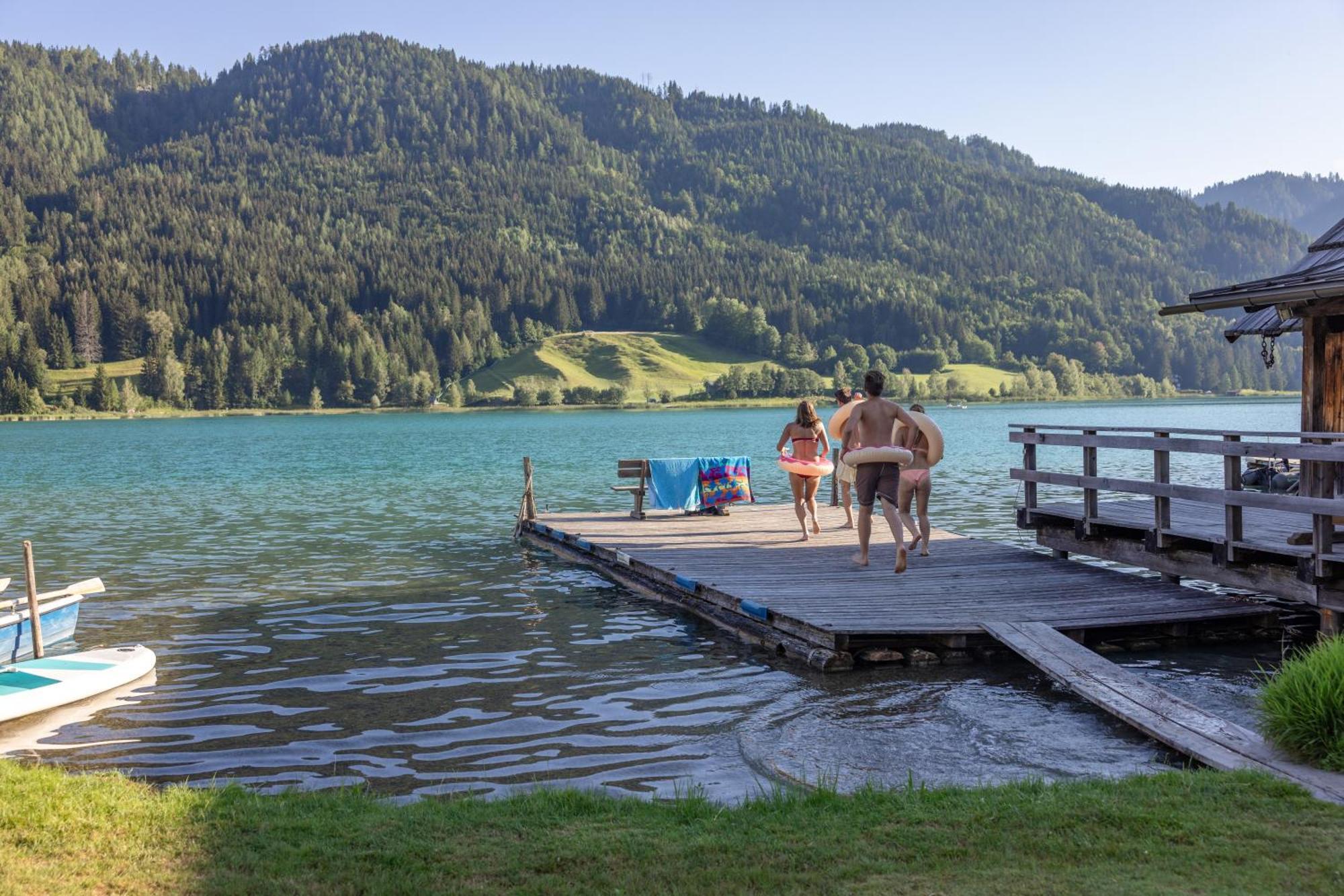 Ferienhof Hoffmann Hotel Weissensee Ngoại thất bức ảnh